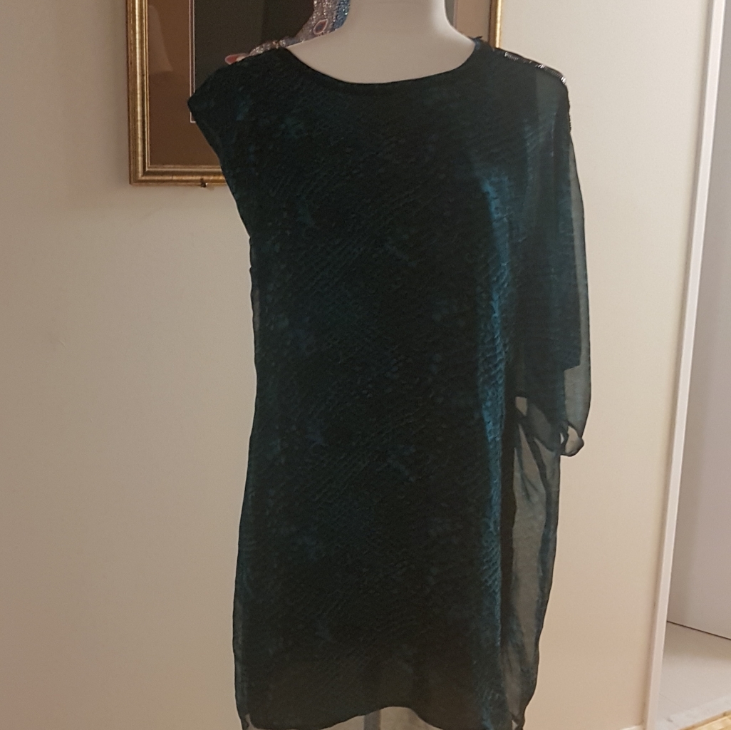 Exotic Python Print Dress